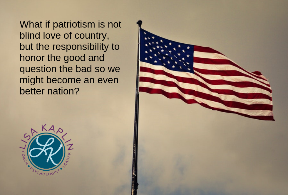 What Does Patriotism Mean To You Brainly