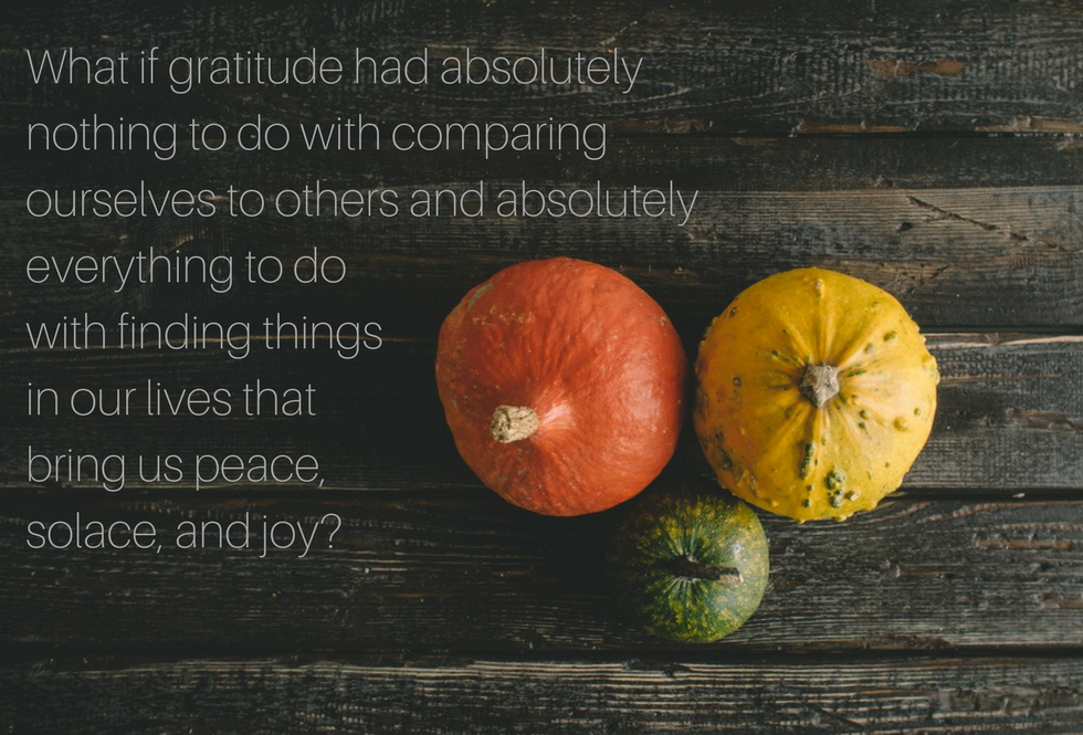 Some Thanksgiving Musings on Doing Gratitude