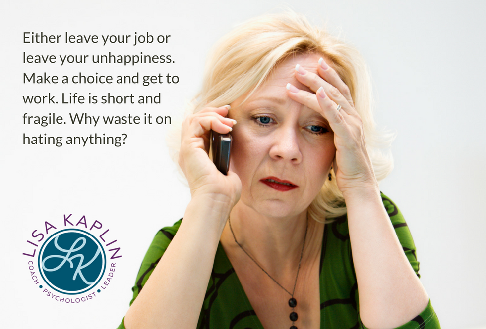 Is Happiness Possible If We Hate Our Job?