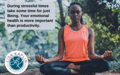 Put “Being” on Your “Doing” Calendar