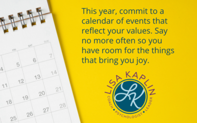 Your 2022 Calendar…Is It a Reflection of You?