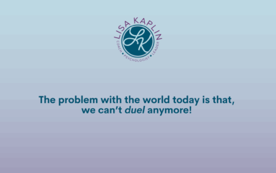 We Don’t Duel Anymore
