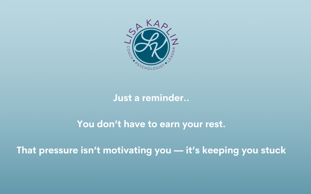 Step Out Of Overwhelm