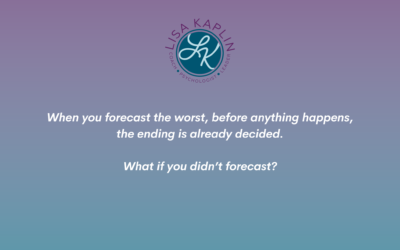 Stop Forecasting the Worst