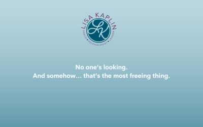 Most Things Aren’t About You (And That’s a Relief)