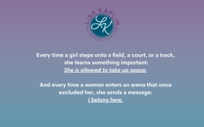 From the Sidelines to the Stadium: Women, the Olympics, & Leadership