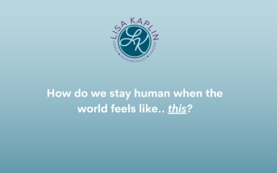 We’re Living Our Lives While the World Feels Like It’s Falling Apart