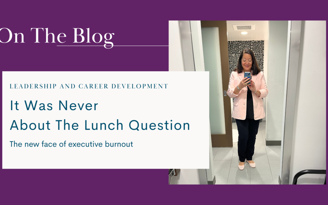 It Was Never About the Lunch Question